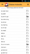 Sílabas Holandês screenshot 3