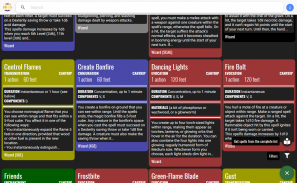 D&D Spell Cards screenshot 1