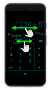 Calculator Green Dark screenshot 2