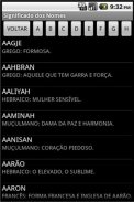 Significado dos Nomes FREE screenshot 1