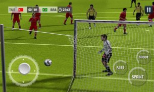 世界 足球 联盟 3D screenshot 1