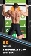 50 Pullups workout Be Stronger screenshot 1