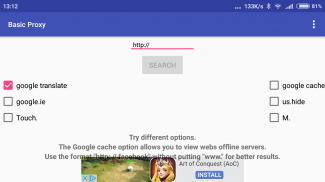Basic Proxy Free screenshot 0