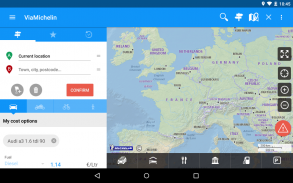 ViaMichelin GPS Route Planner screenshot 9