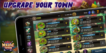 Idle Magic Town screenshot 1