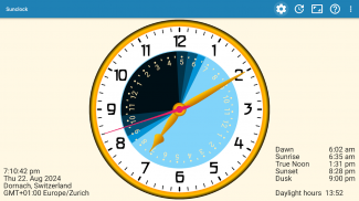 Sunclock: Sunrise Sunset Clock screenshot 26