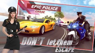 Cop Duty Police Bike Chase: Police Bike Simulator screenshot 4