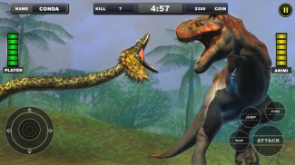 Angry Anaconda vs Dinosaur Simulator 2019 screenshot 2