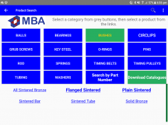 Minifind Miniature Bearings & Engineering Products screenshot 7