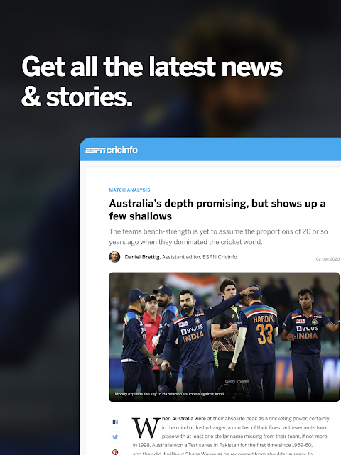 Cricinfo live cricket on sale streaming psl