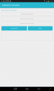 Attendance Calculator screenshot 4