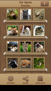 Jogos de Quebra Cabeça Gatos screenshot 0