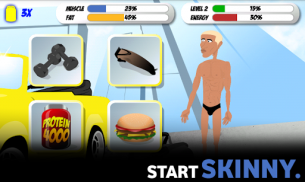 Iron Muscle bodybuilding game screenshot 1