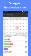 Timesheet - Time Card - Work Hours - Work Log screenshot 2