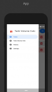 Fuel Tank volume calculation screenshot 3