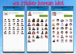 WAStickerApps KPOP Idol Korean - Sticker Maker screenshot 4