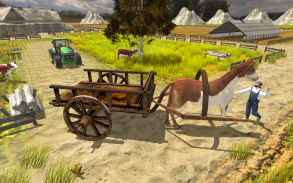 Tractor Trolley Cargo Farming Simulator Cart Drive screenshot 0