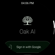 Oak AI - Chat AI on Wear OS screenshot 0