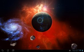 Space Symphony 3D FREE LWP screenshot 0