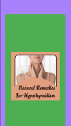 Natural Remedies For Hypothyroidism screenshot 2