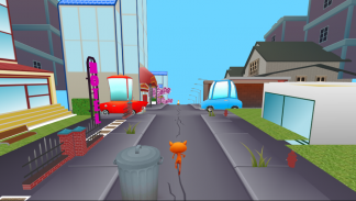 Subway Cat Endless Runner - Kedi Sonsuz Koşu screenshot 1