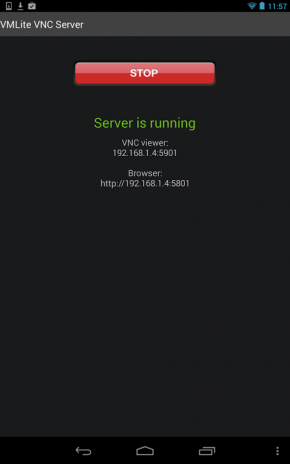 Best vnc server for android