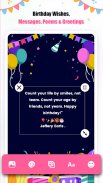 Birthday Wishes, Messages screenshot 9