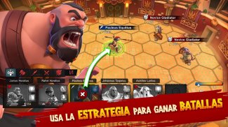 Gladiator Hero Clash: Juego de lucha y estrategia screenshot 4