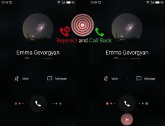 Reject and Call Back screenshot 0