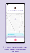 Sister - Personal safety app screenshot 1