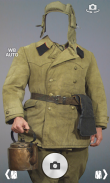 WW 2 soldier suit photomontage screenshot 3
