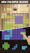 Woodblox Puzzle - เกมปริศนาตัวต่อไม้ screenshot 0