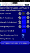 Restaurant Tip Calculator screenshot 3