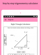 TrigCalc · Trigonometry Calculator screenshot 18