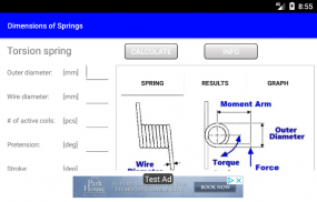 Dimensions of Springs screenshot 1