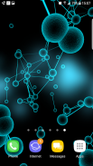 Molecules 3D Live Wallpaper screenshot 19