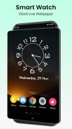 Analog Clock Wallpaper App screenshot 0