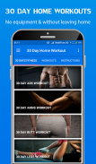 30 Day Home Workouts screenshot 0