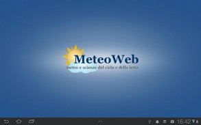 MeteoWeb screenshot 0