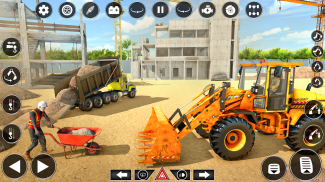 Backhoe Construction JCB Game screenshot 1