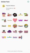 Popular Stickers (for WhatsApp) screenshot 1