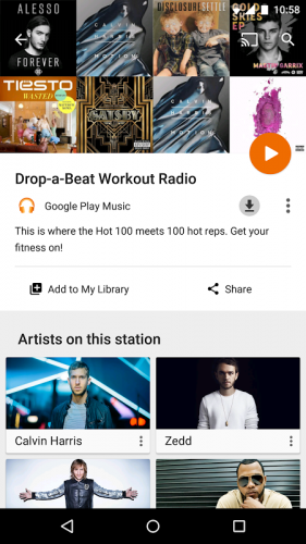 Google Play Music screenshot 10