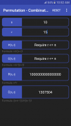 Permutation - Combination Calculator screenshot 6