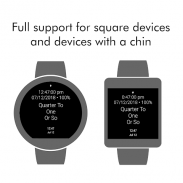 Twelveish - Customizable Text Watch Face for Wear screenshot 3