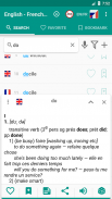 English-french dictionary screenshot 2