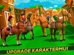 Cartoon Horse Riding: Balap screenshot 5