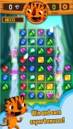 Tiger - The Gems Hunter Match3 screenshot 1