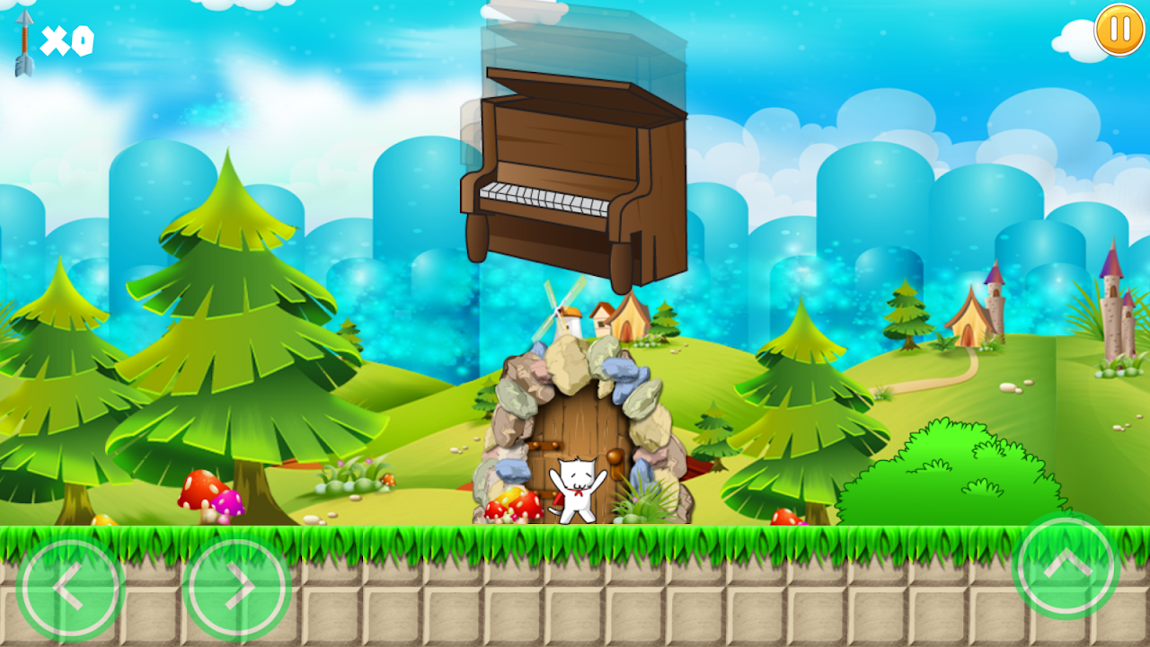 Syobon action super cat world. Very difficult game Apk Download