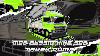 Mod Bussid Hino 500 Truck Dump screenshot 4