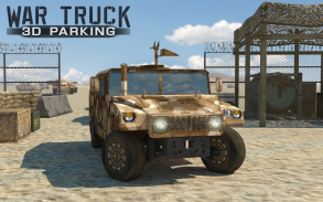 Parkir truk militer 3D screenshot 0